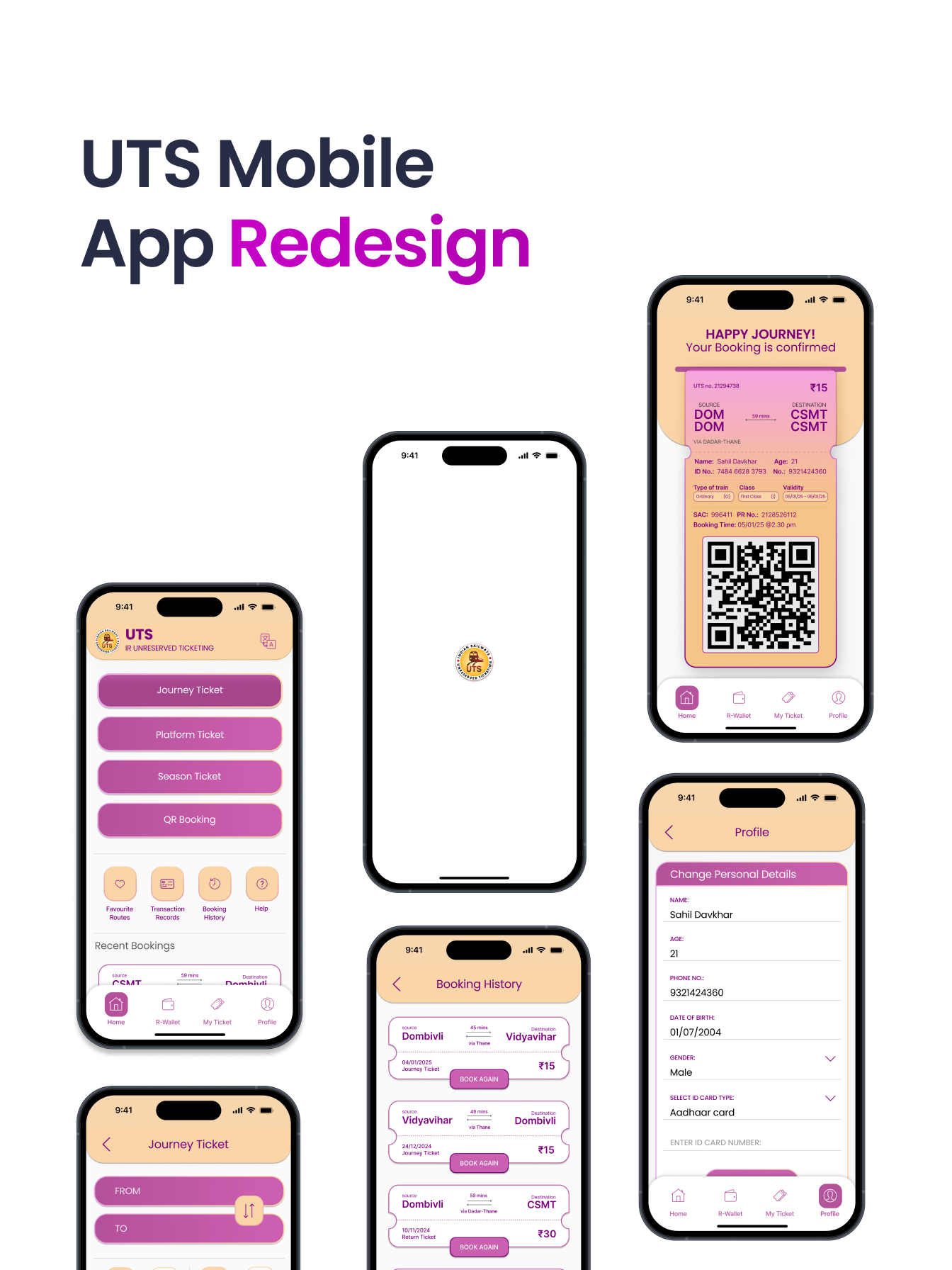 UTS App redesign